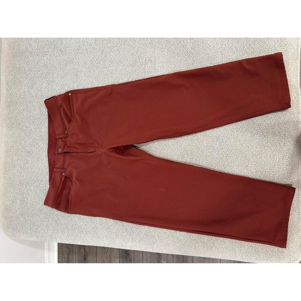 Lululemon ABC Pants Mens 36 Crop Relaxed Fit Cord Corduroy